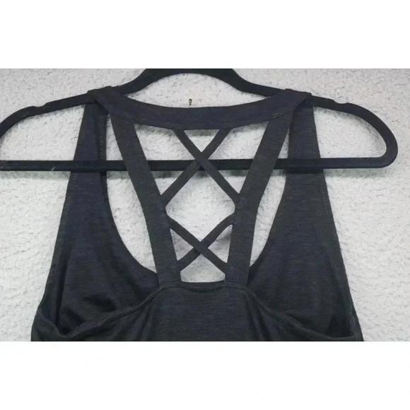 Toad & Co. Sleeveless Maxi Dress-Medium-Organic Cotton Blend-Front Slit-Goth - Picture 7 of 8